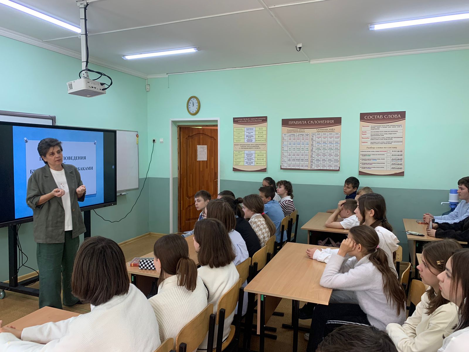 "Уроки добра и безопасности" в школах Балтийска, поселках Донское, Приморье и города Калининграда
